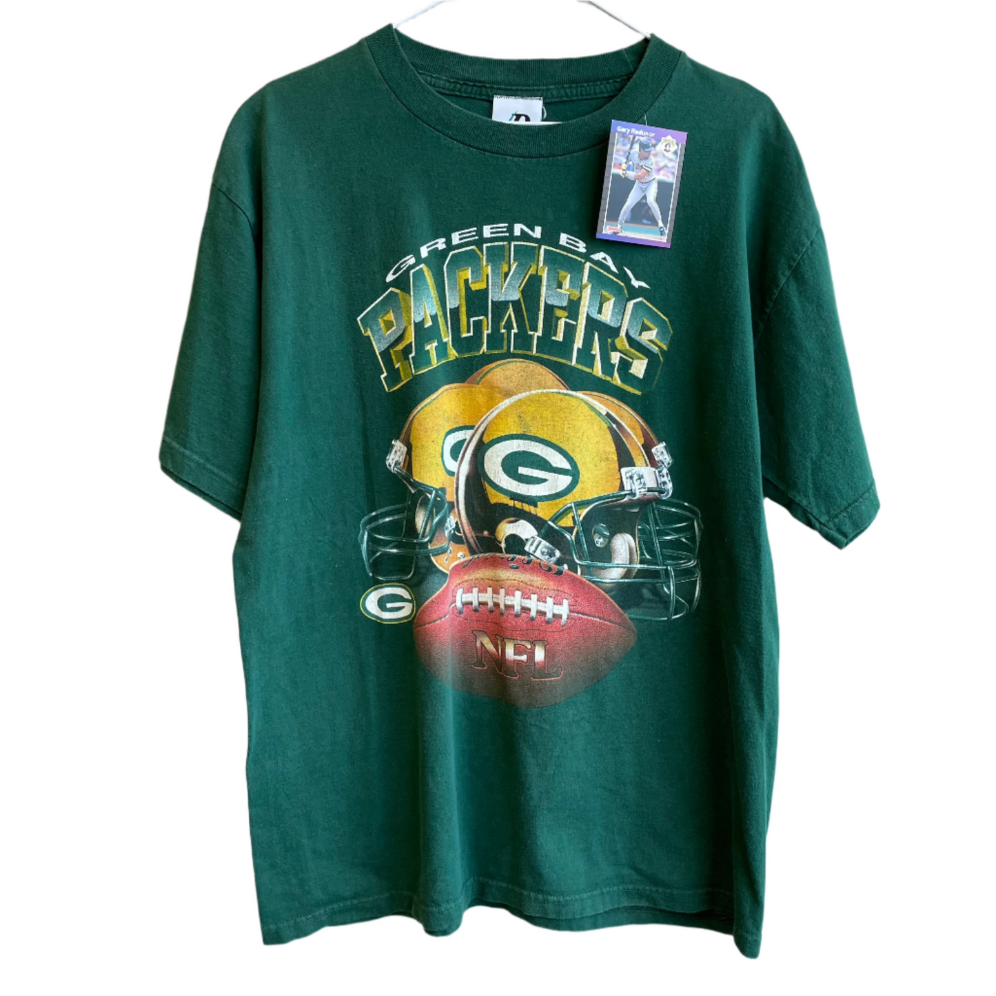 Vintage Green Bay Packers NFL Graphic Shirt Large