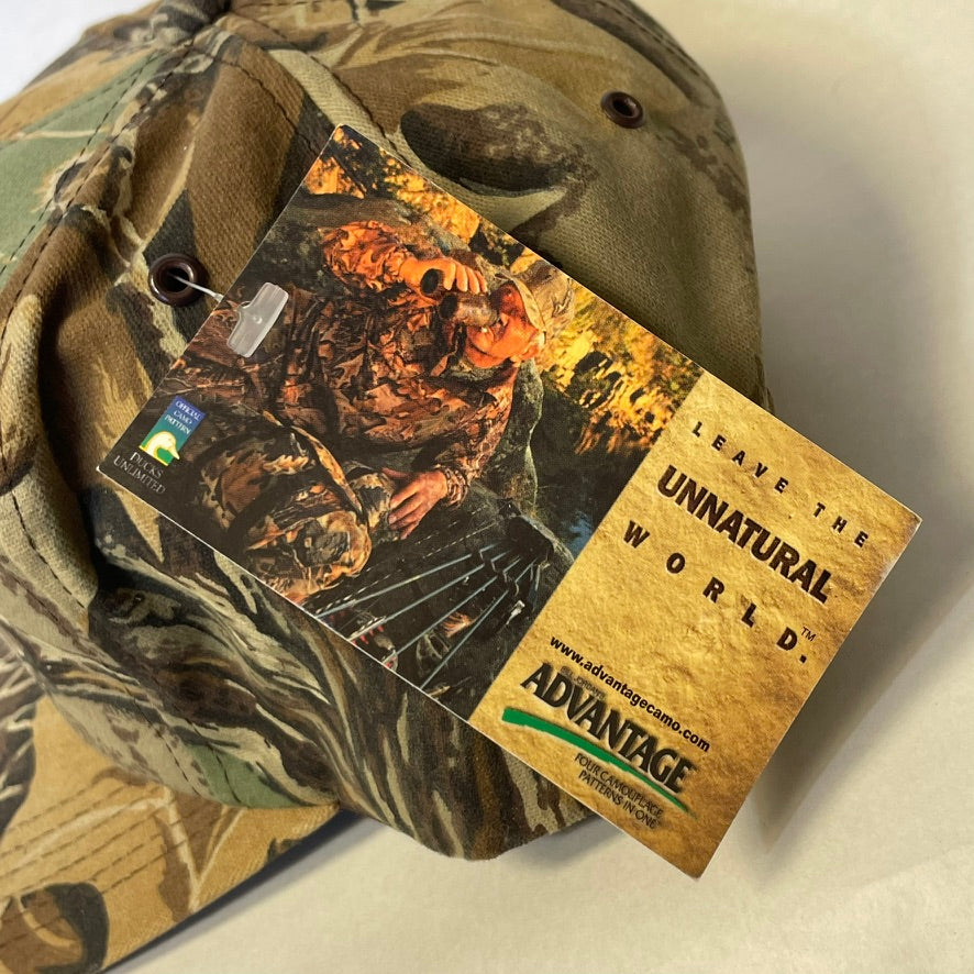 Vintage Pioneer Camo Snapback Hat NWT