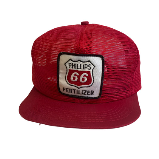 Vintage Phillips 66 Fertilizer Snapback Hat