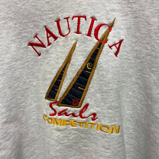 Vintage Nautica Sails Competition Crewneck XL