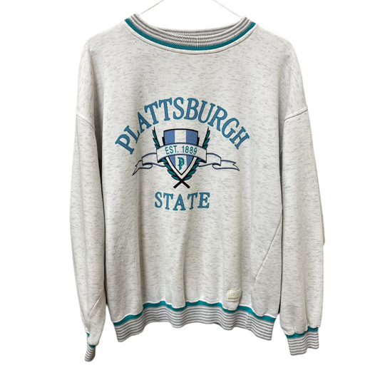 Vintage Plattsburg State Crewneck M