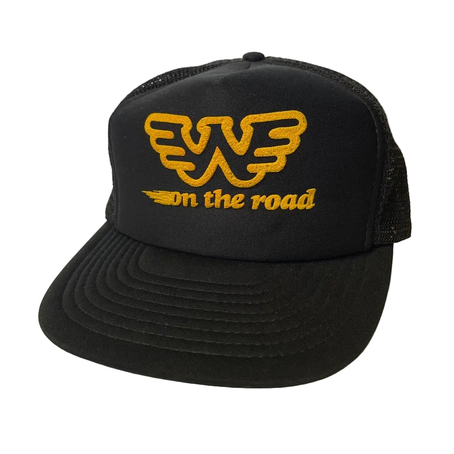 Vintage Waylong Jennings 'on the road' Tour Snapback Trucker Hat