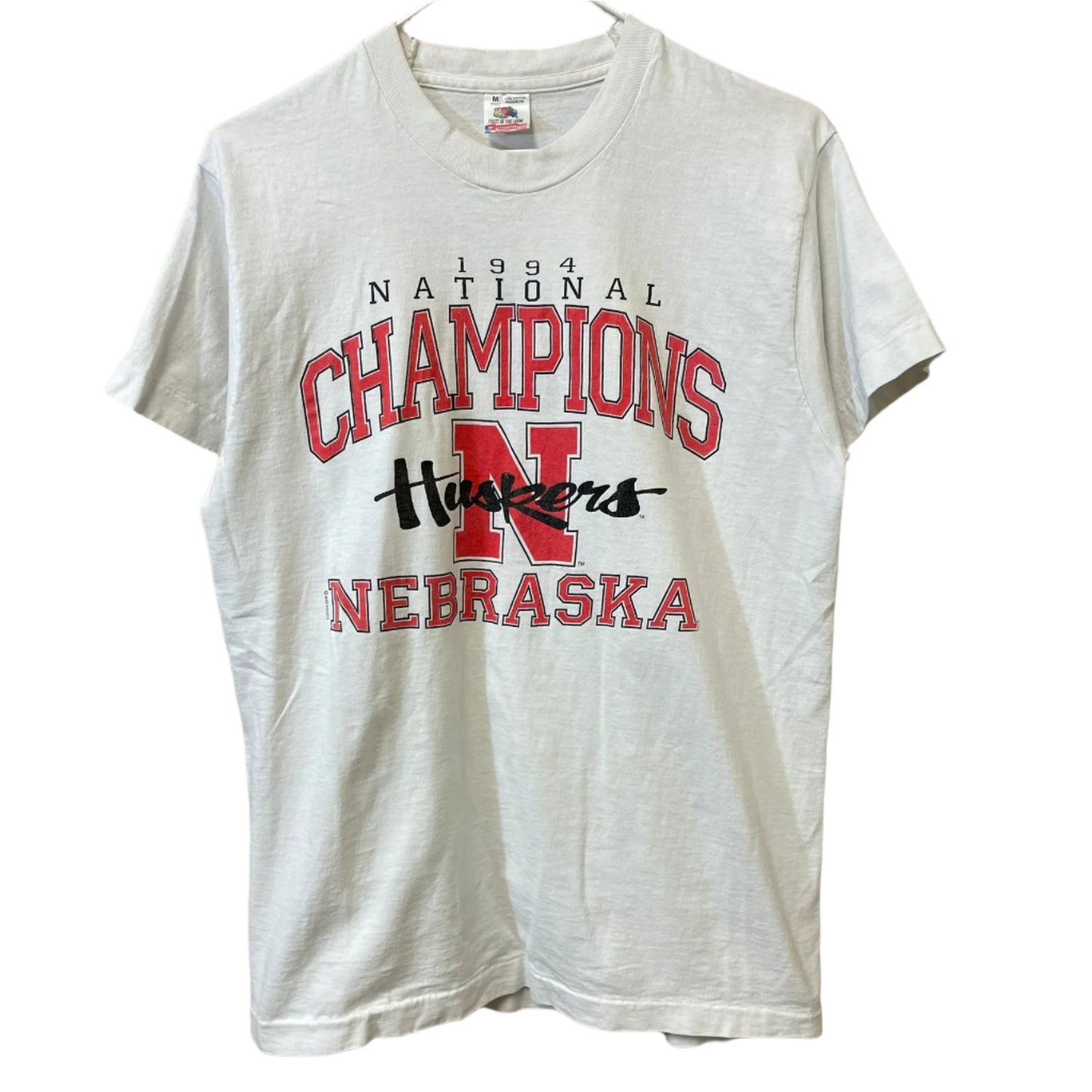 Vintage Nebraska Huskers 1994 National Champions Shirt M