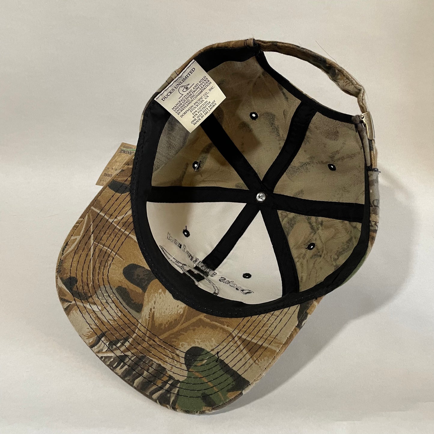 Vintage Ducks Unlimited Camo Snapback