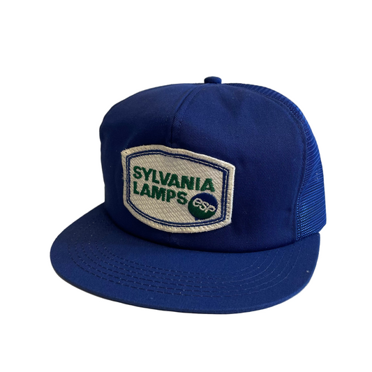 Vintage Sylvania Lamps Snapback Trucker Hat