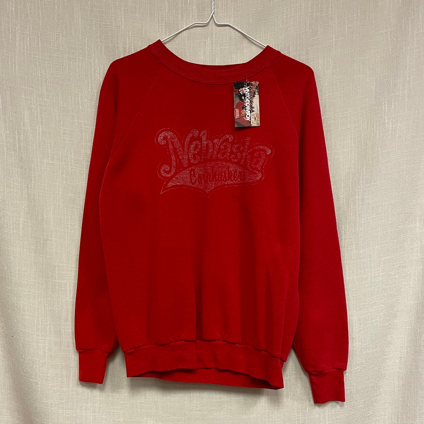 Vintage Nebraska Huskers Crewneck L