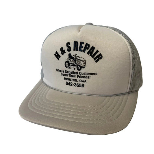 Vintgage H&S Repair Moulton Iowa Snapback Trucker Hat