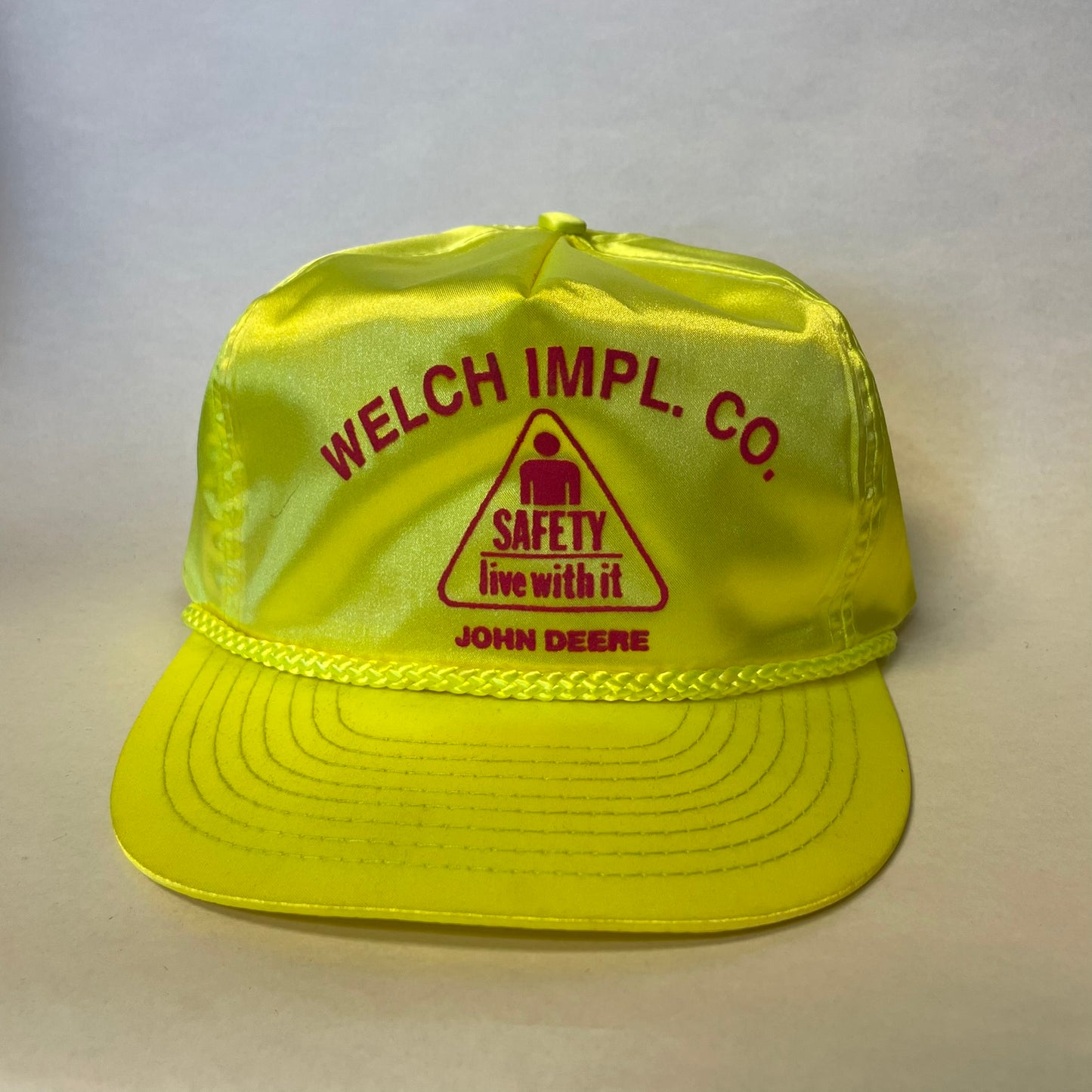 Vintage John Deere Zipback Hat