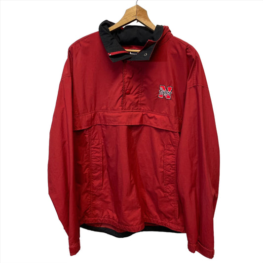 Vintage Nebraska Huskers Windbreaker Jacket L