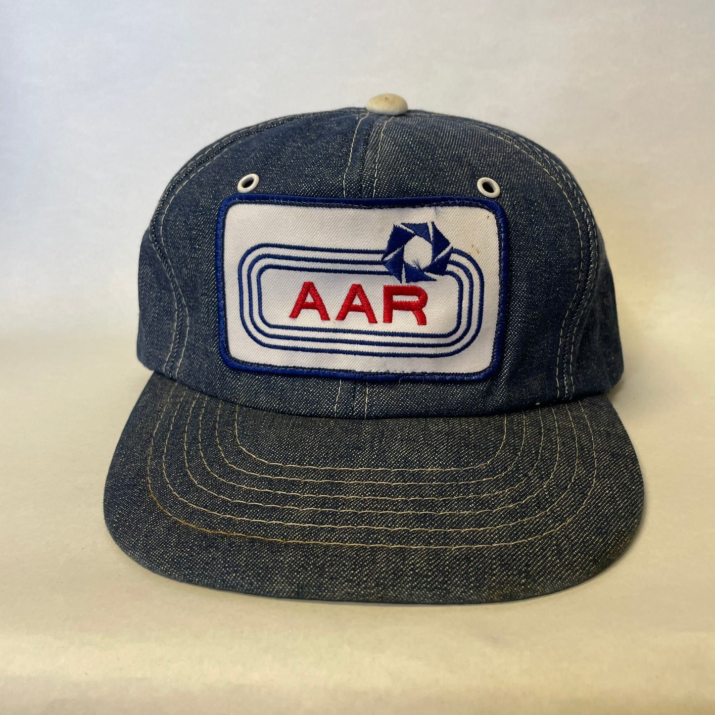 Vintage AAR Denim Snapback Hat