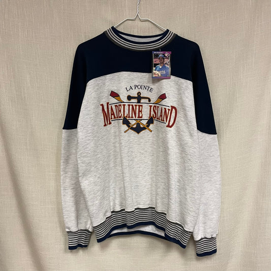 Vintage La Pointe Madeline Island Crewneck L