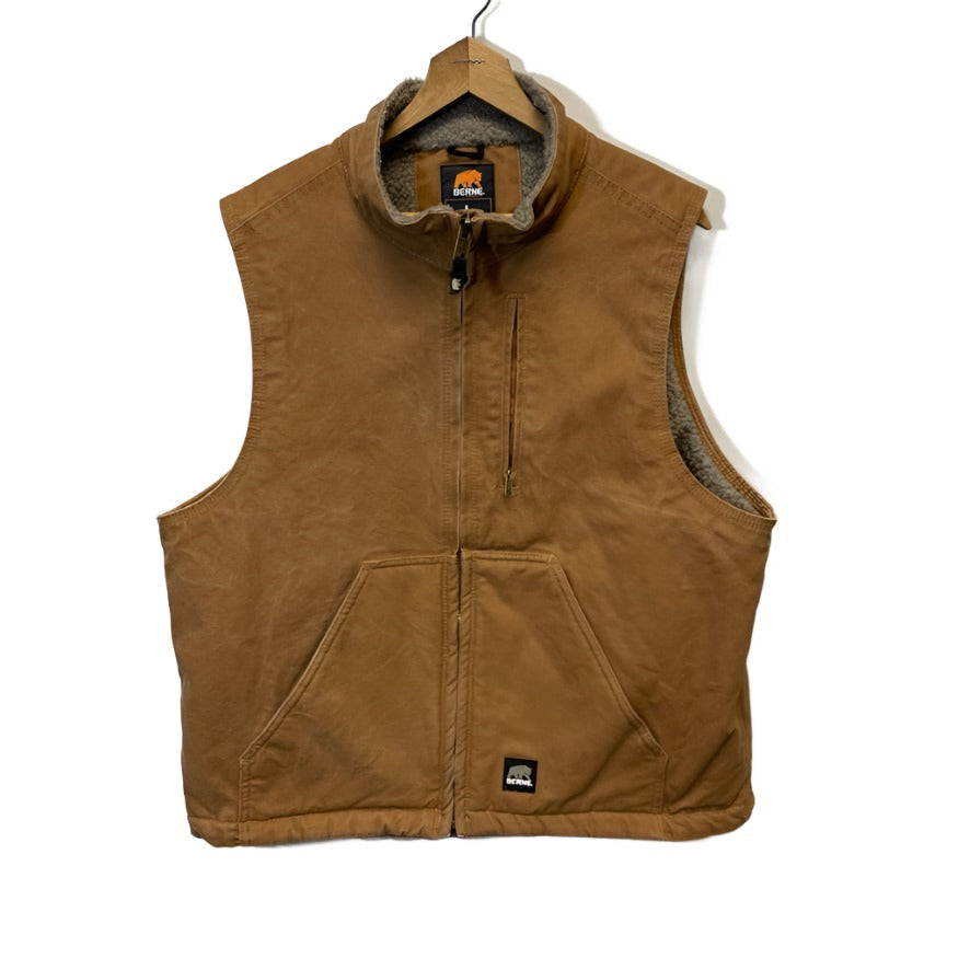 Berne Sherpa Lined Work Vest L
