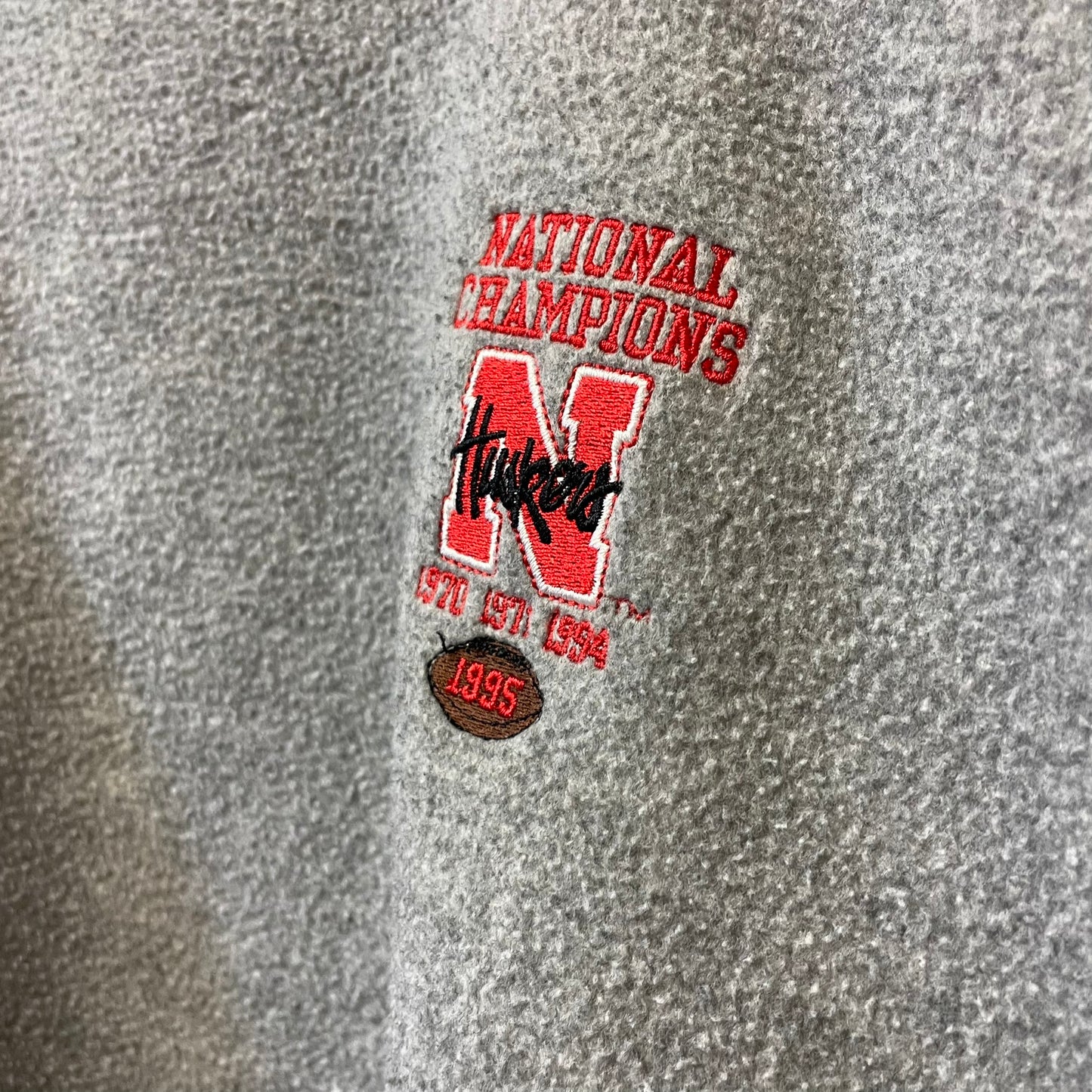 Vintage Nebraska Huskers National Champions Crewneck L