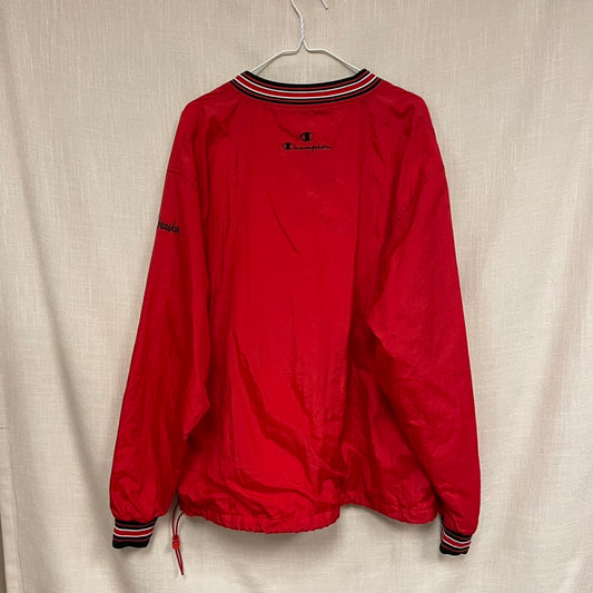 Vintage Nebraska Huskers Champion Windbreaker L