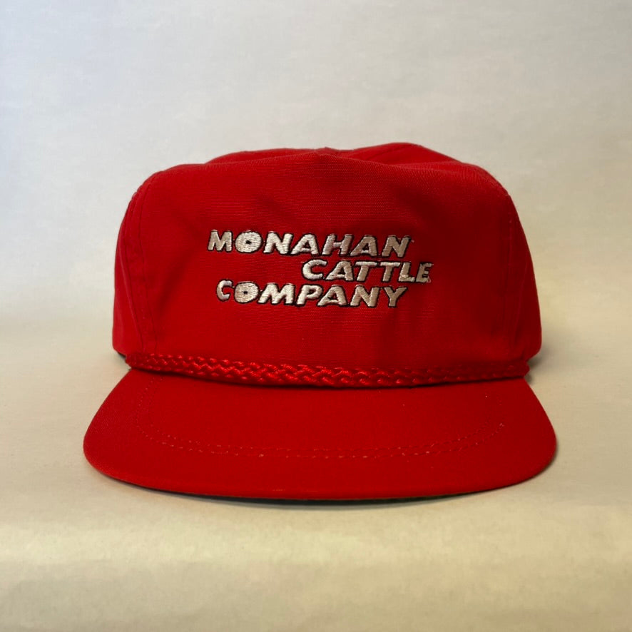 Vintage Monohan Cattle Company Strapback Hat