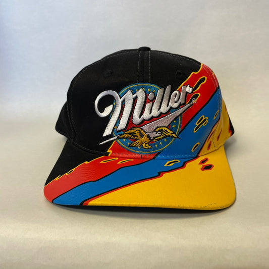 Vintage Miller Beer Snapback Hat