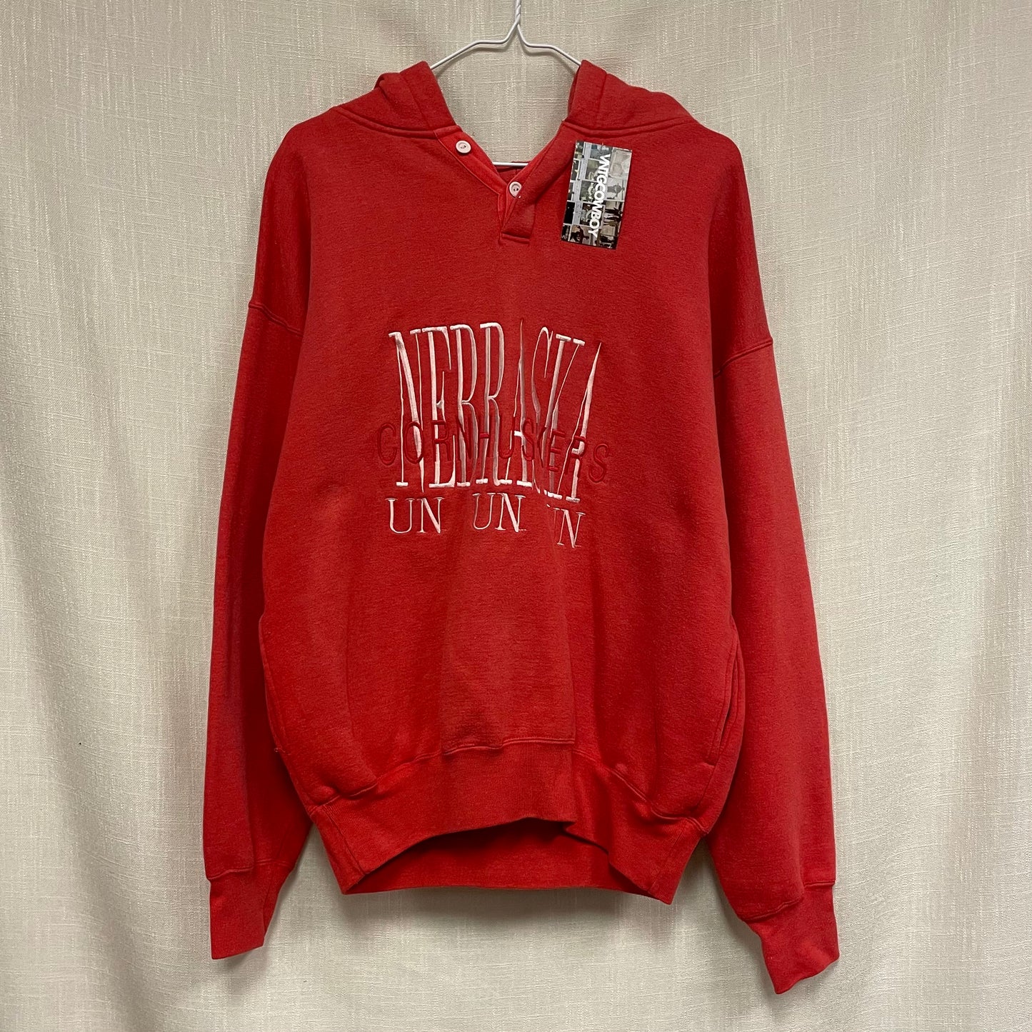 Vintage Nebraska Huskers Hoodie M