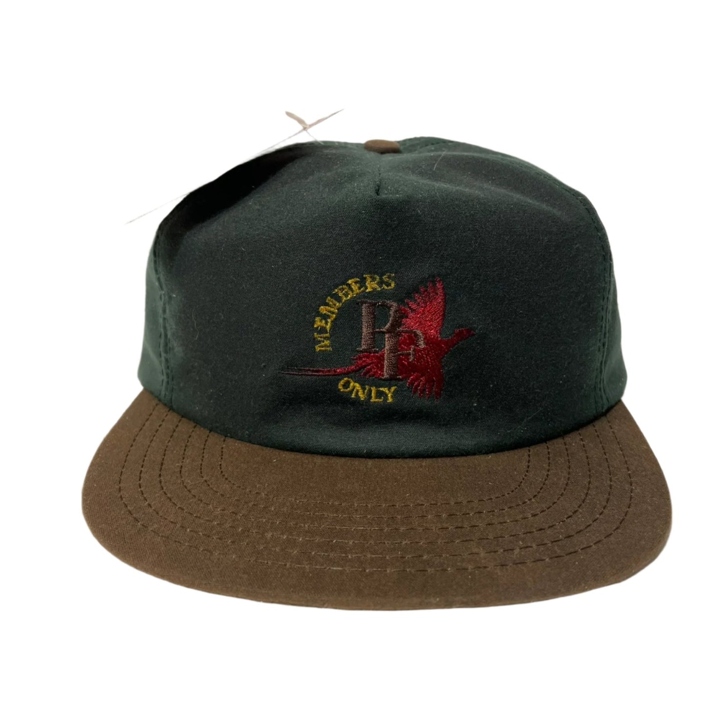 Vintage Oil Skin Pheasant Snapback