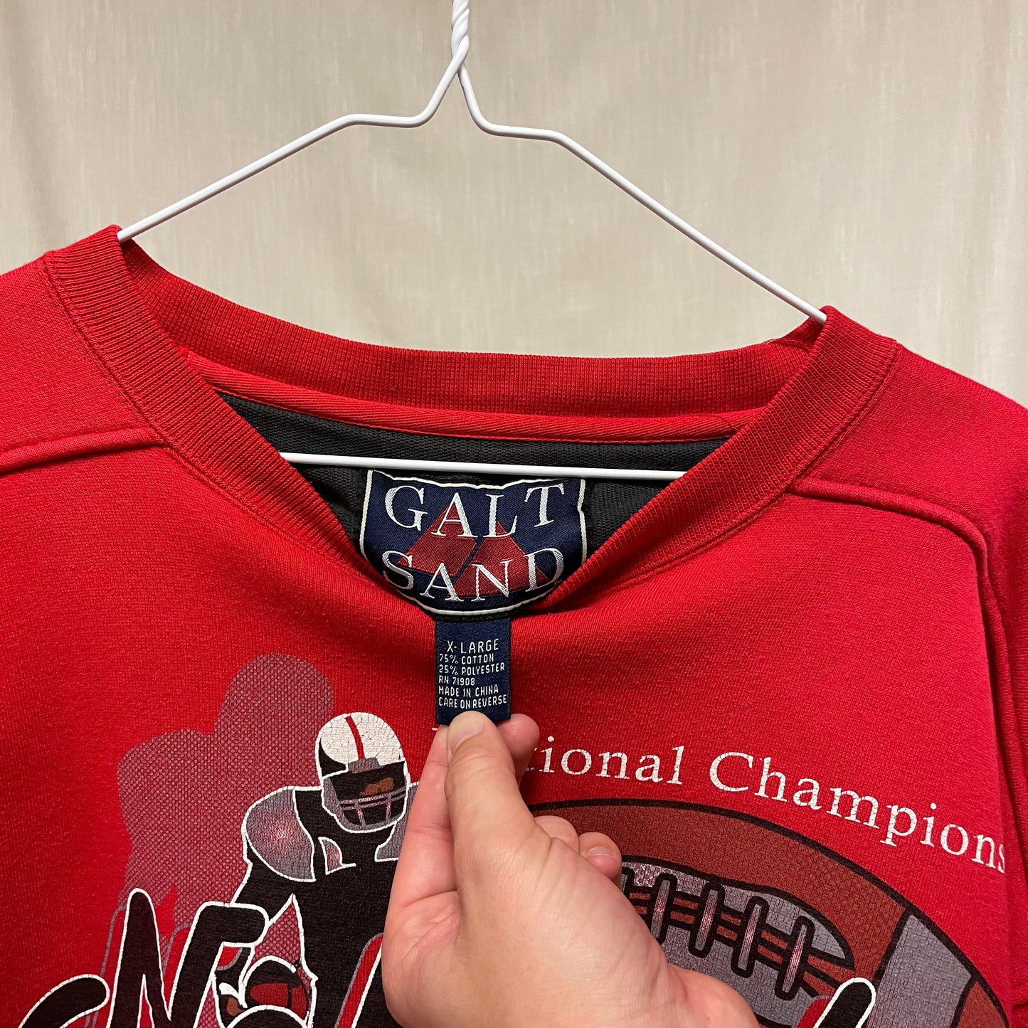 Vintage Nebraska Huskers 1994 Nationals Champions Sweatshirt XL