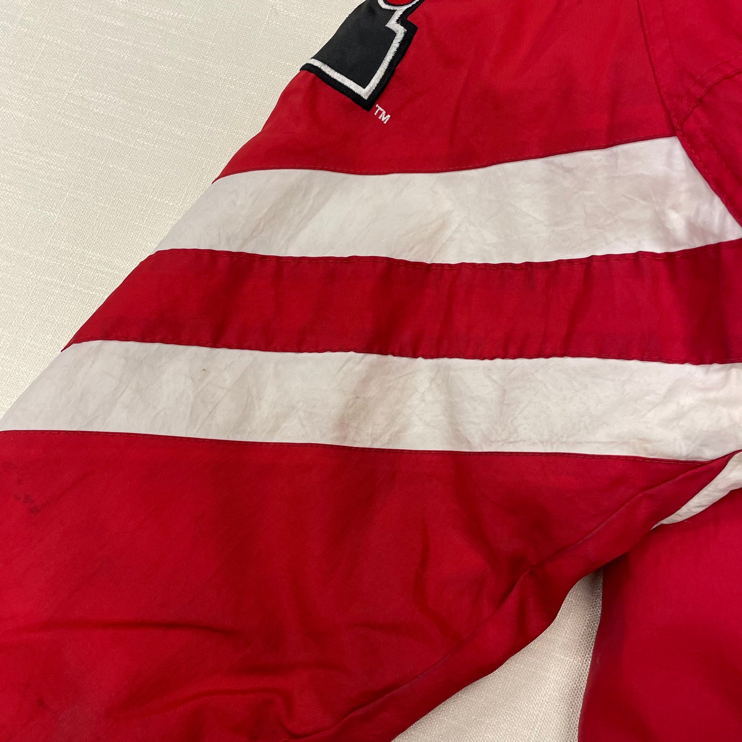 Vintage Nebraska Huskers STARTER Puffer Jacket XL