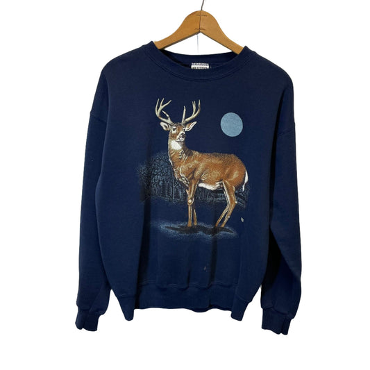 Vintage Deer Crewneck L