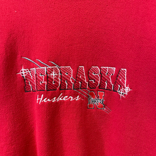 Vintage Nebraska Huskers Crewneck L