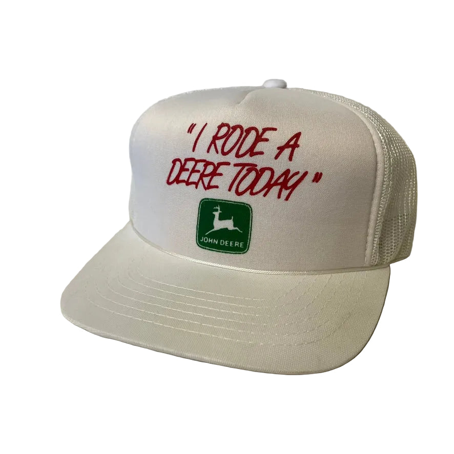 Vintage John Deere Snapback Trucker Hat