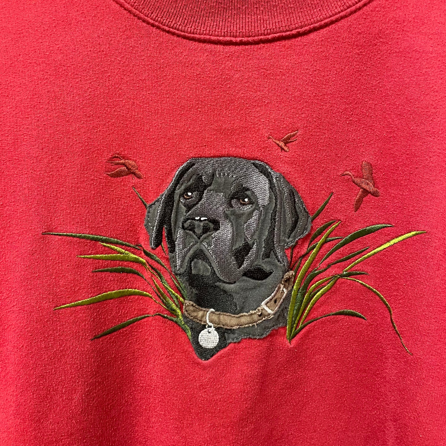 Vintage Labrador Dog Crewneck