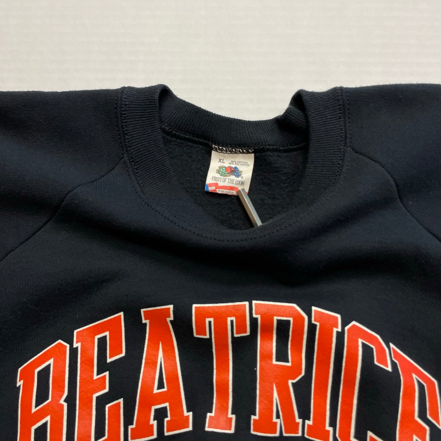 Vintage Beatrice Fruit of the Loom Crewneck XL