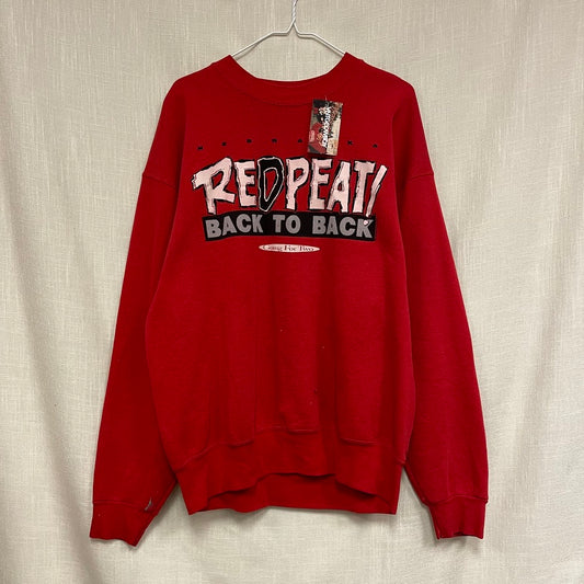 Vintage Nebraska Huskers Crewneck XL