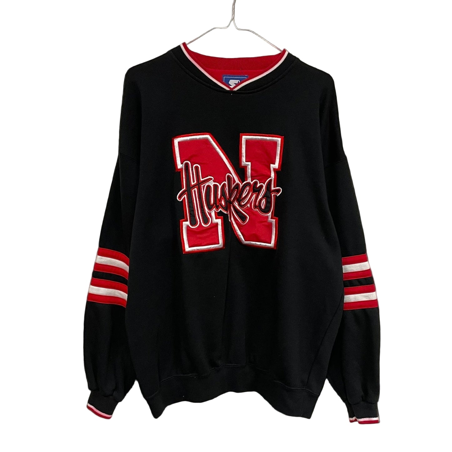 Vintage Shia Labeouf Nebraska Huskers STARTER Sweatshirt L