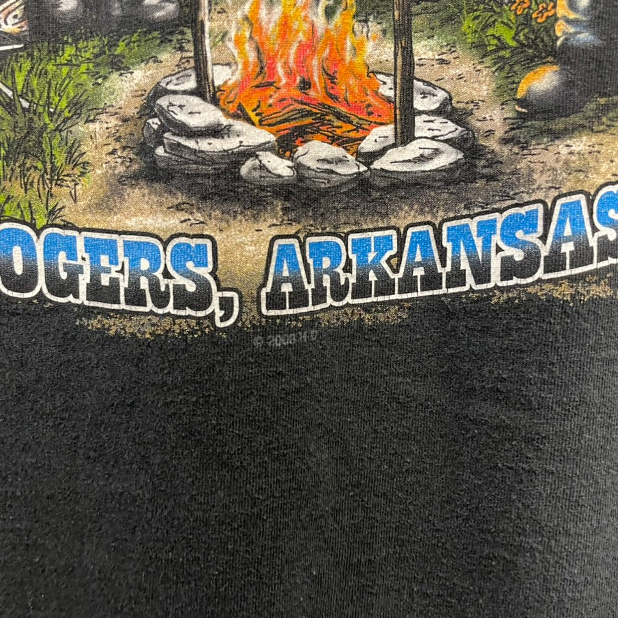 Vintage Harley Davidson Rogers Arkansas Tank Top Shirt L