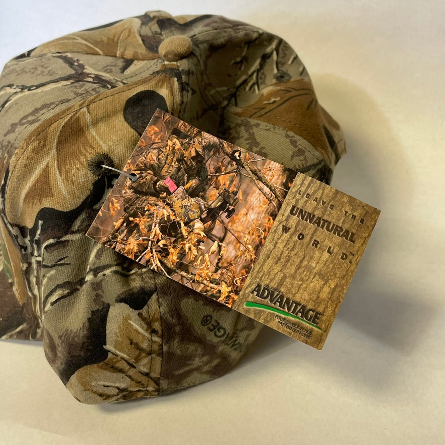 Vintage Reinke Camo Snapback Hat NWT