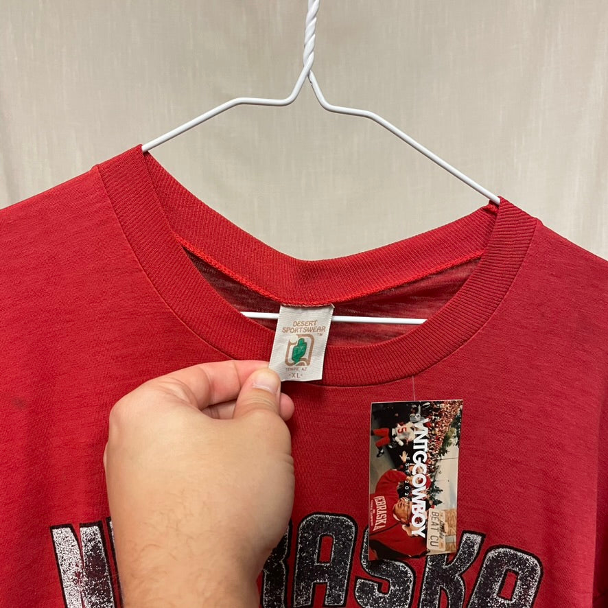 Vintage Nebraska Huskers Shirt L
