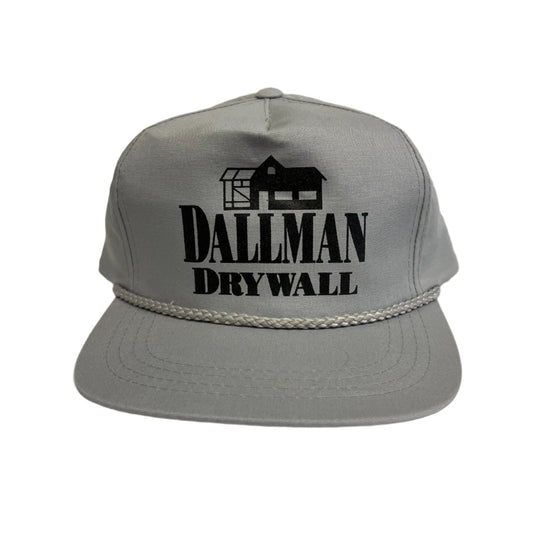 Vintage Dallman Drywall Snapback Hat