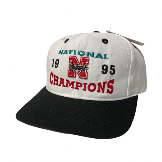 Vintage Nebraska Huskers 1995 National Champions Snapback