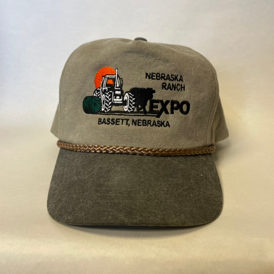 Vintage Nebraska Ranch EXPO Bassett Snapback Hat