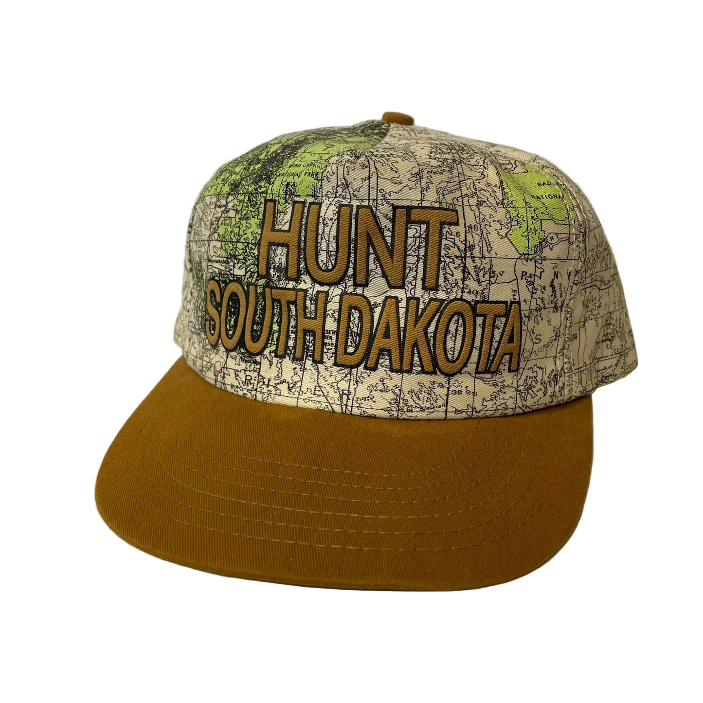 Vintage Hunt South Dakota Snapback Hat