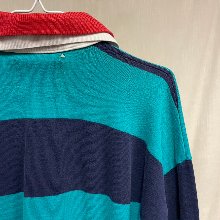 Vintage Dehen Rugby Polo Shirt L