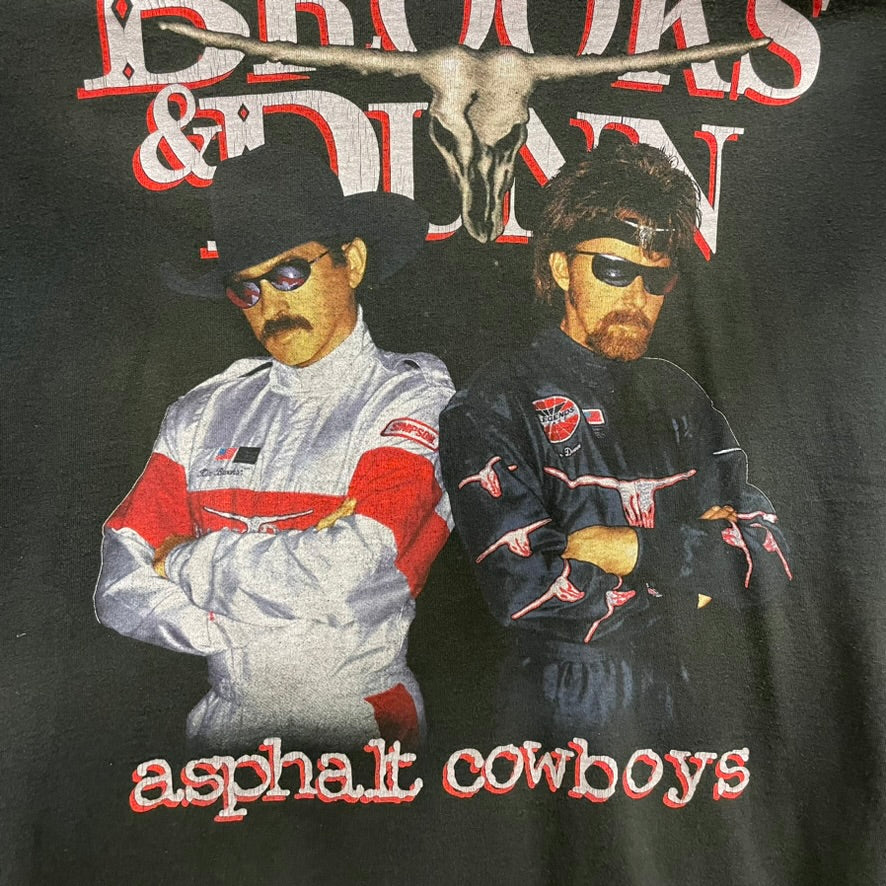 Vintage Brooks and Dunn Asphalt Cowboys Shirt XL