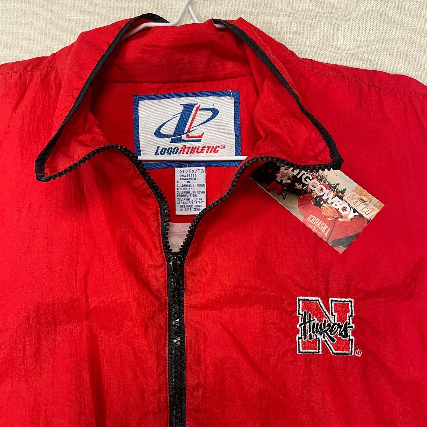 Vintage Nebraska Huskers Jacket XL