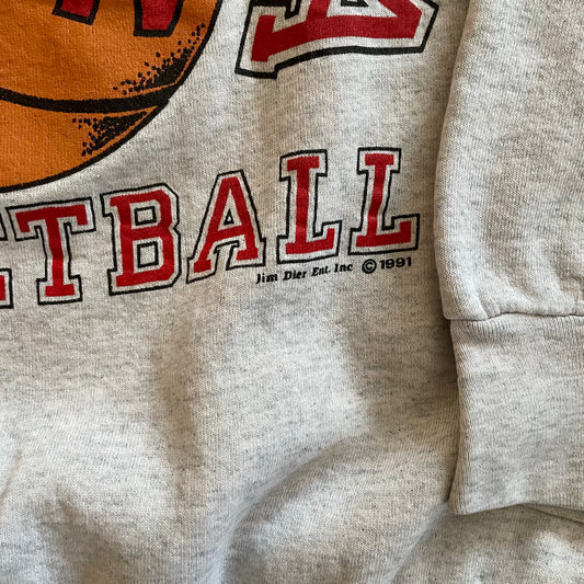 Vintage Nebraska Huskers Crewneck L