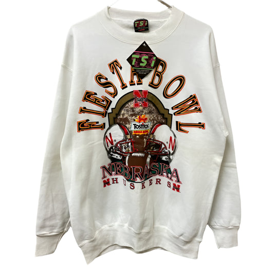 Vintage NEW Nebraska Huskers Tostitos Fiesta Bowl Crewneck L