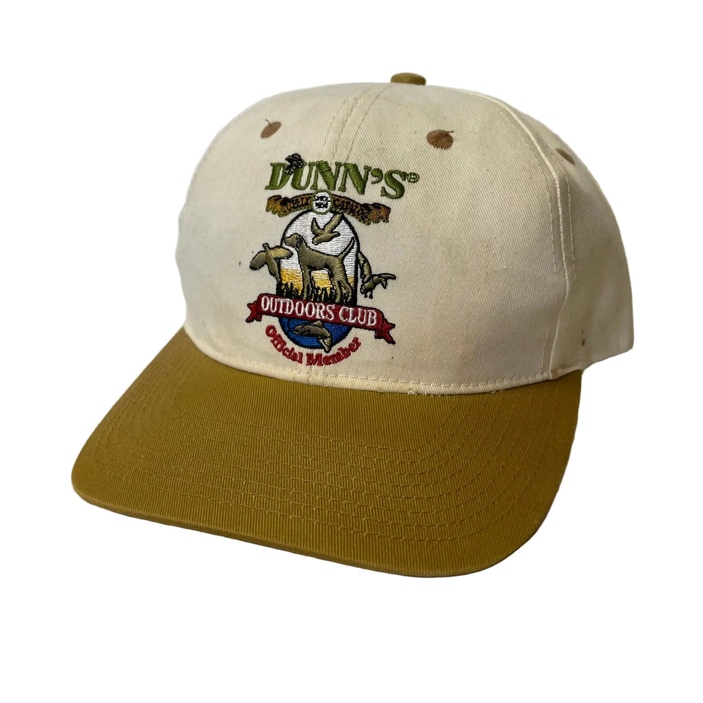 Vintage Dunn's Outdoor Club Snapback Hat