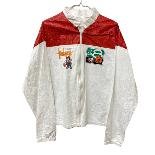 Vintage Nebraska Huskers Big 8 Basketball Jacket XL