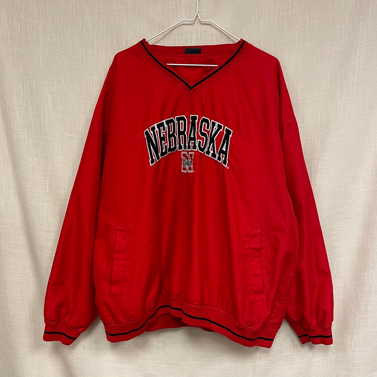Vintage Nebraska Huskers Windbreaker XXL