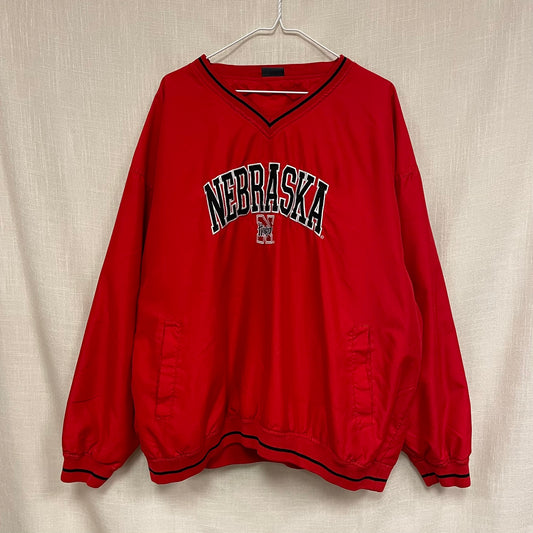 Vintage Nebraska Huskers Windbreaker XXL