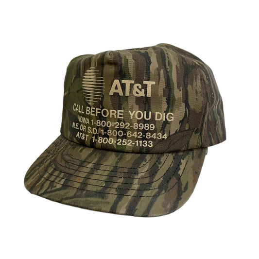 Vintage AT&T Realtree Camo Snapback