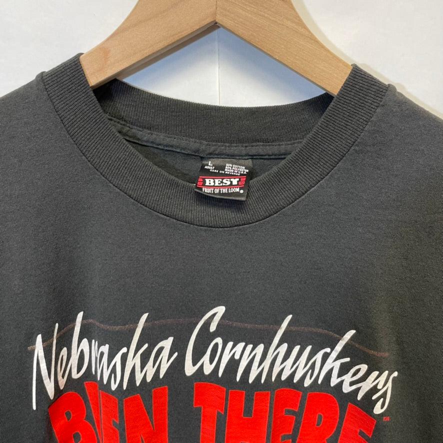 Vintage Nebraska Huskers 1994 1995 Graphic Shirt L