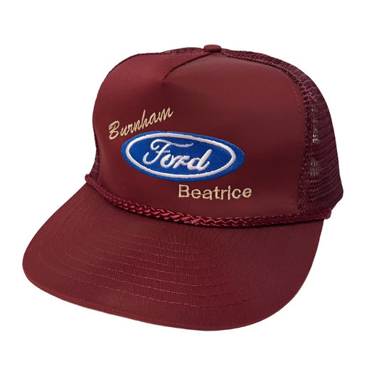 Vintage Ford Burnham Beatrice Snapback